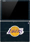 NBA Los Angeles Lakers Black Primary Logo Surface Pro (2017) Skin
